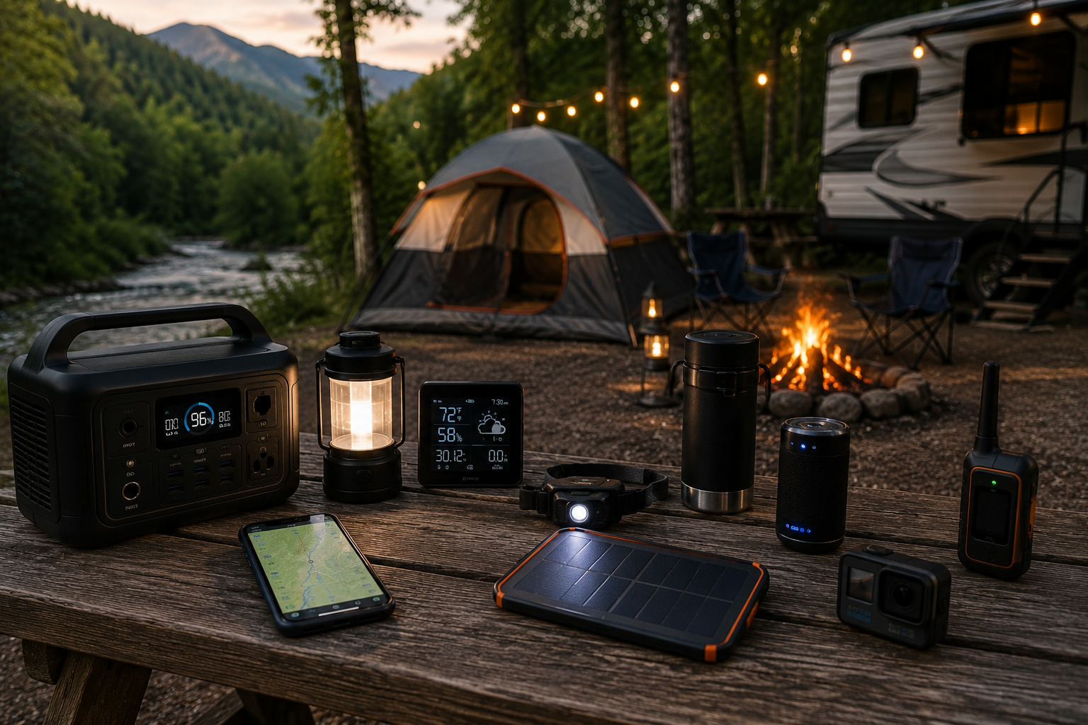 smart camping gear